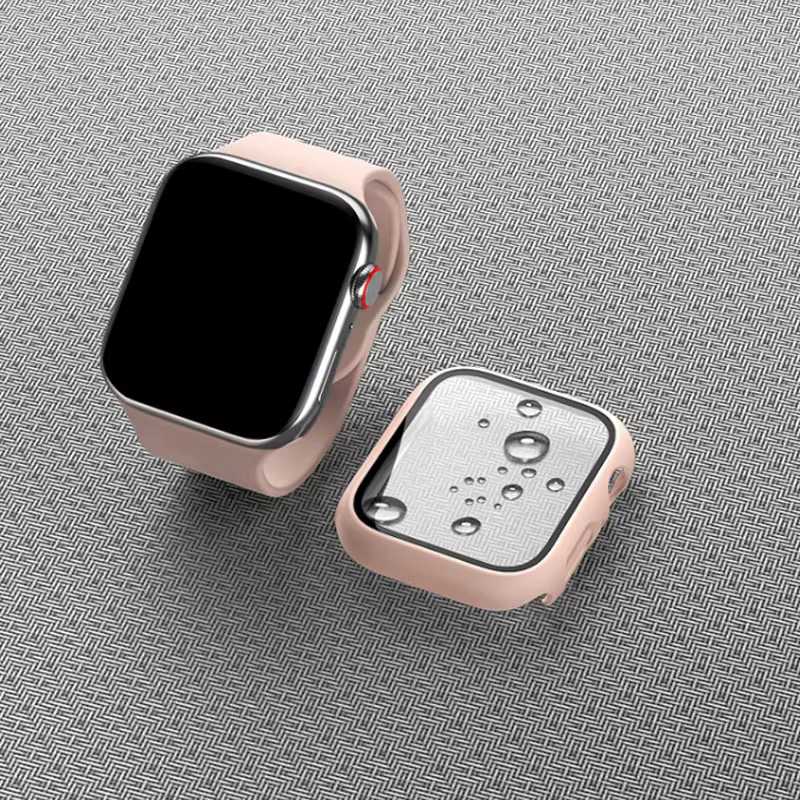 Verre trempé + étui pour Apple Watch 11 10