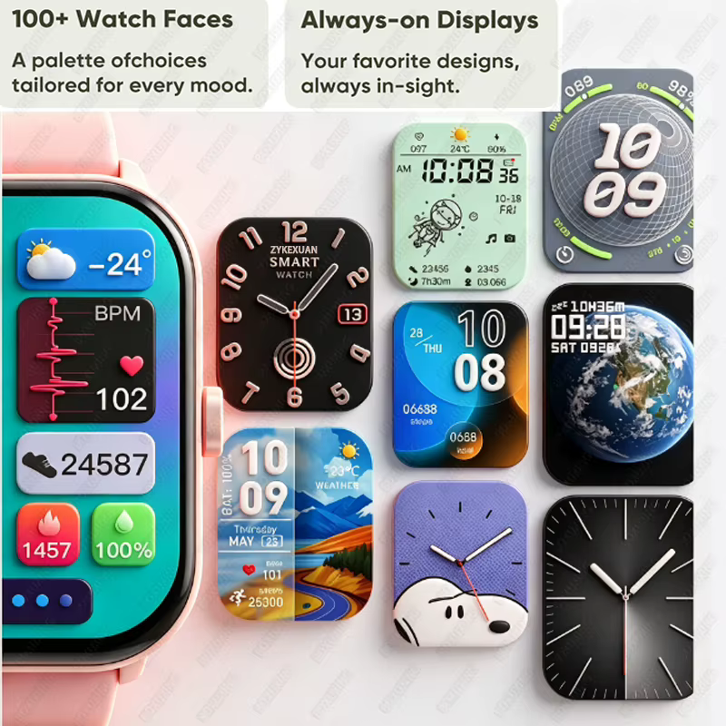 Nouvelle Montre Connectée ECG 2026 Homme Femme
