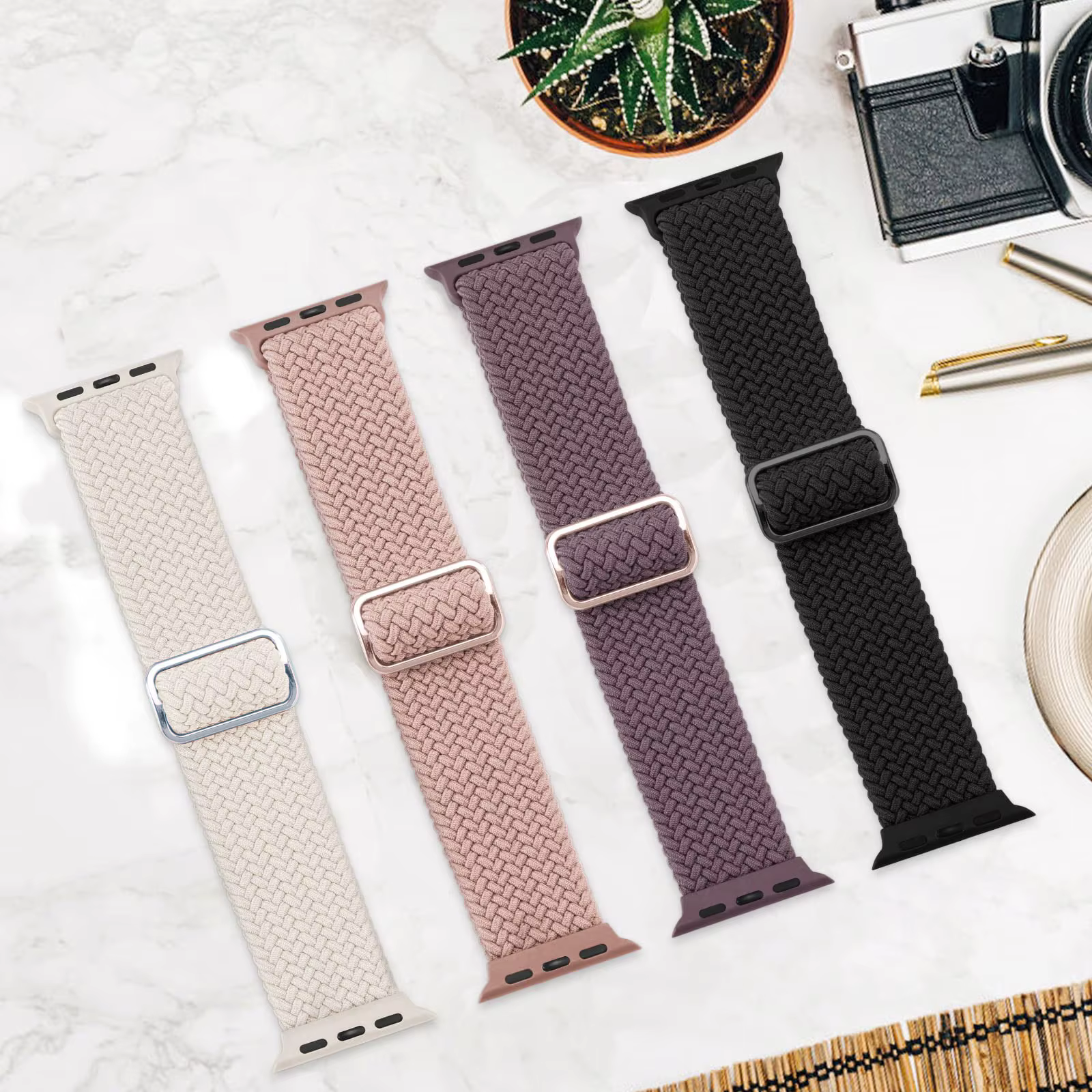 Bracelets tressés pour Apple Watch