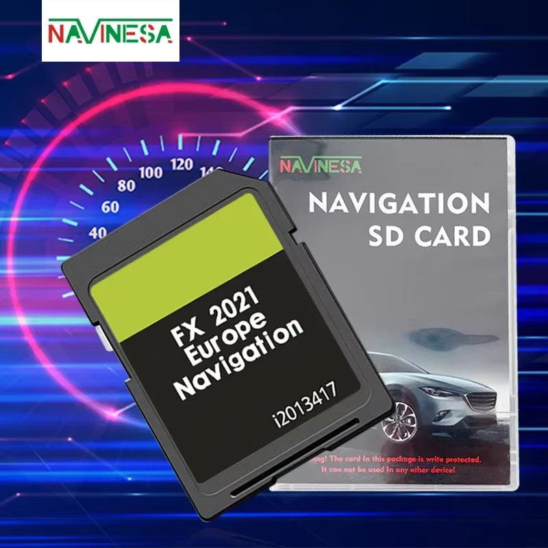FX 2021 pour Ford Mondeo 2007 2008 2009 2010 Navigation carte SD carte GPS mise à jour de la Version européenne