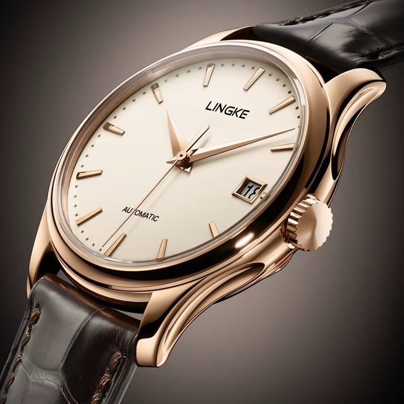 Montre mécanique automatique pour homme avec mouvement NH35 du Japon