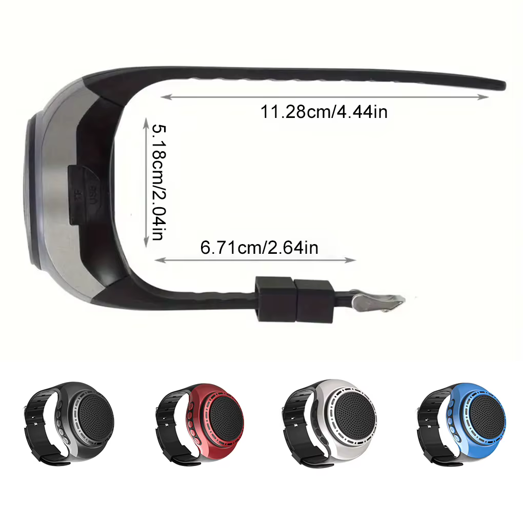 U6 montre bluetooth haut-parleur portable sport poignet audio