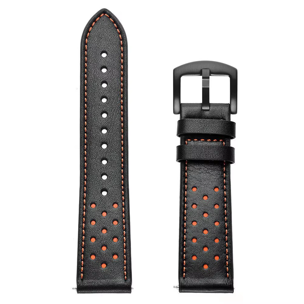 Bracelet en cuir de 22mm pour montre OnePlus 3 2 2R/OnePlus