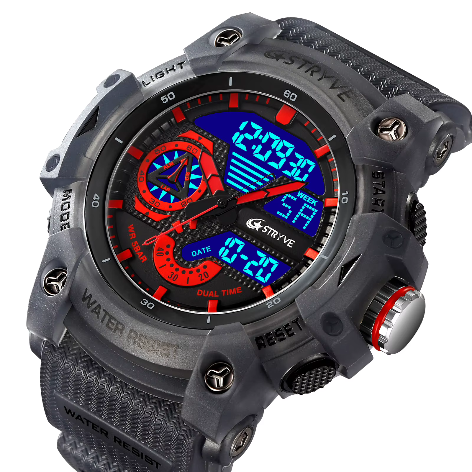 Montre de sport étanche pour homme
