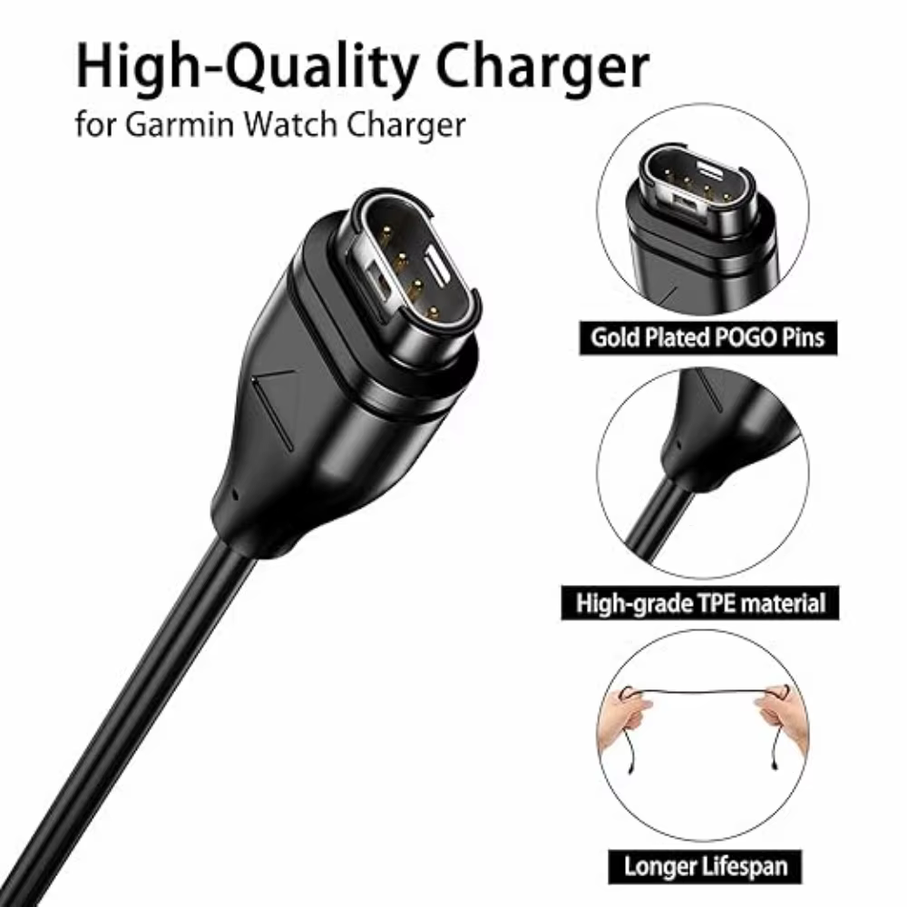 Câble de chargement adapté pour Garmin Vivoactive 5 4 4S 3