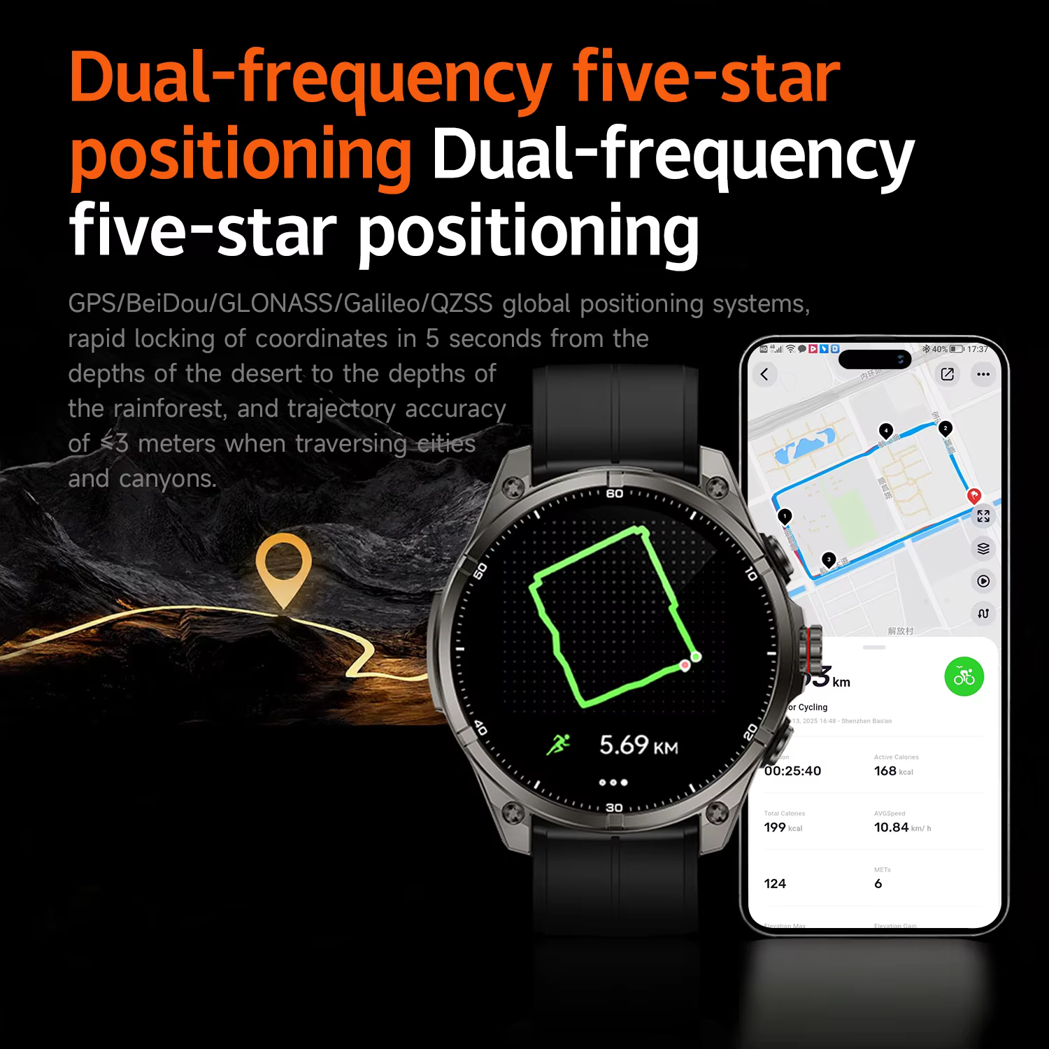 2025 nouvelle montre intelligente GPS pour Sports de plein air Smartwatch boussole altimètre barométrique 10ATM IP69K étanche AMOLED Bracelet pour hommes