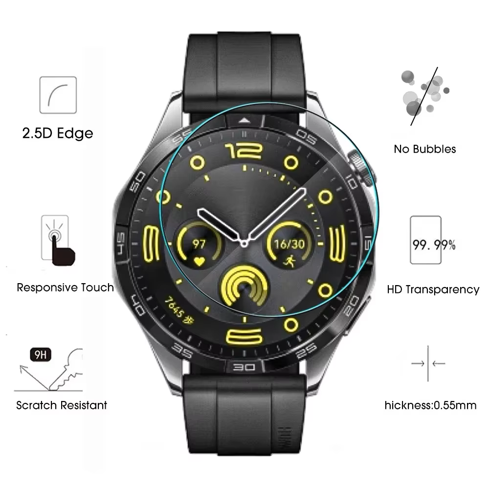 Protecteur d'écran pour Huawei Watch GT 6 5 4 3 2 GT5 GT6 Pro Runner 41MM 42MM 46MM