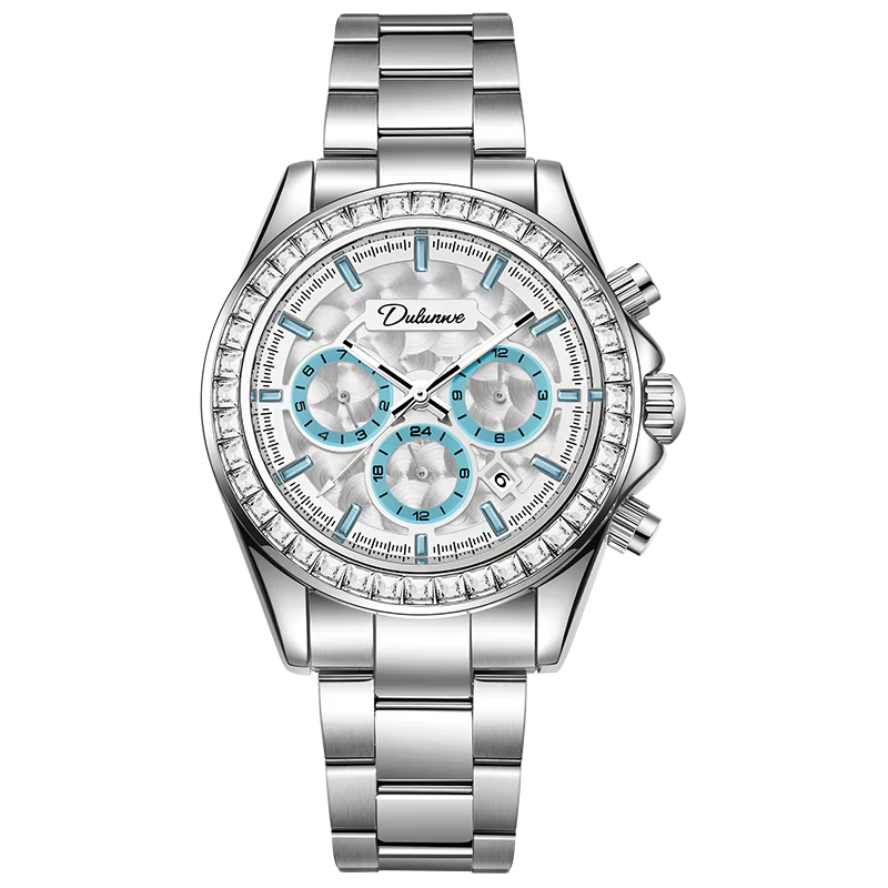 Montre de luxe en diamant pour homme
