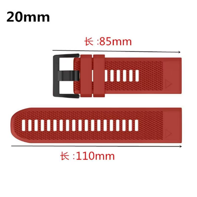 FIFATA bracelets de montre intelligente pour Garmin Fenix 7 6 6S 6X 5 5S 3 3HR Forerunner 935 945 Bracelet à dégagement