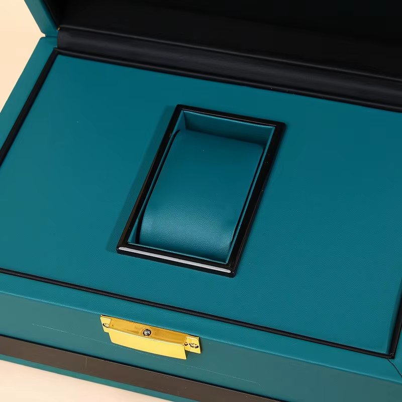 Boîte de montre en cuir de luxe pour hommes