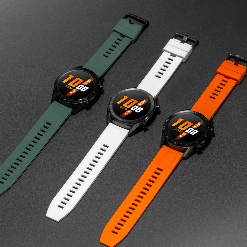 Bracelet de montre en Silicone