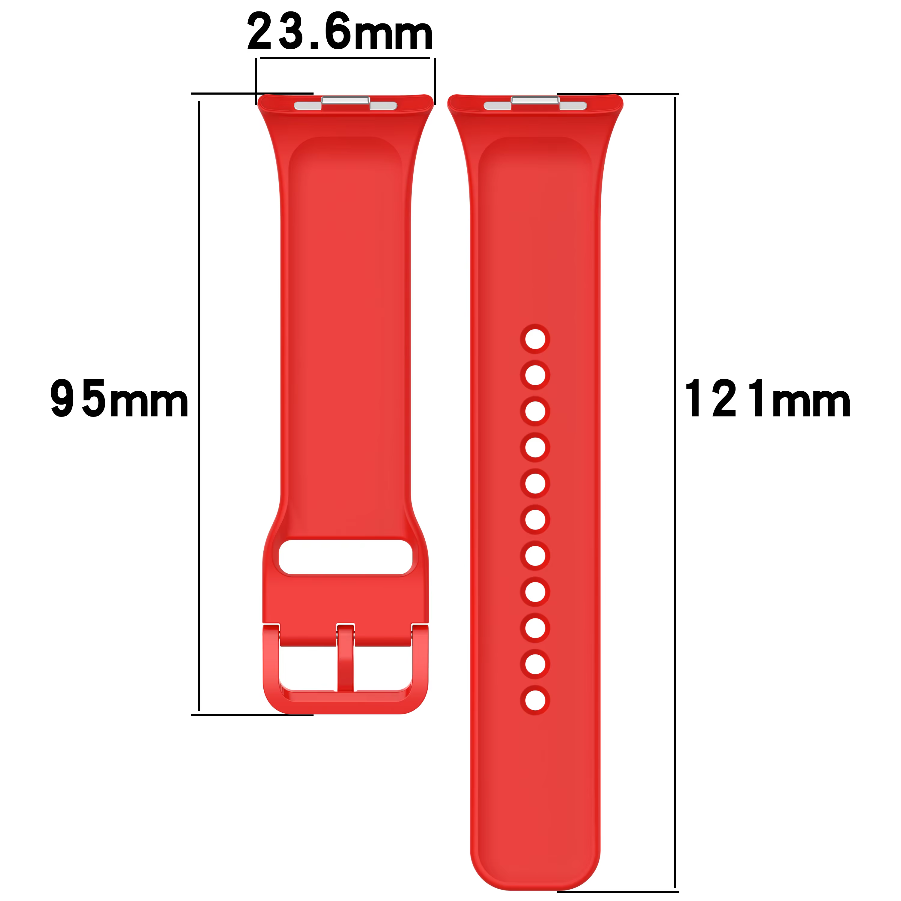 Pour montre Redmi 6 5 4 Bracelet en Silicone souple SmartWatch