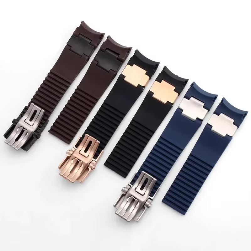 Pour Ulysse Nardin bracelet de montre en caoutchouc de Silicone de haute qualité 263 DIVER