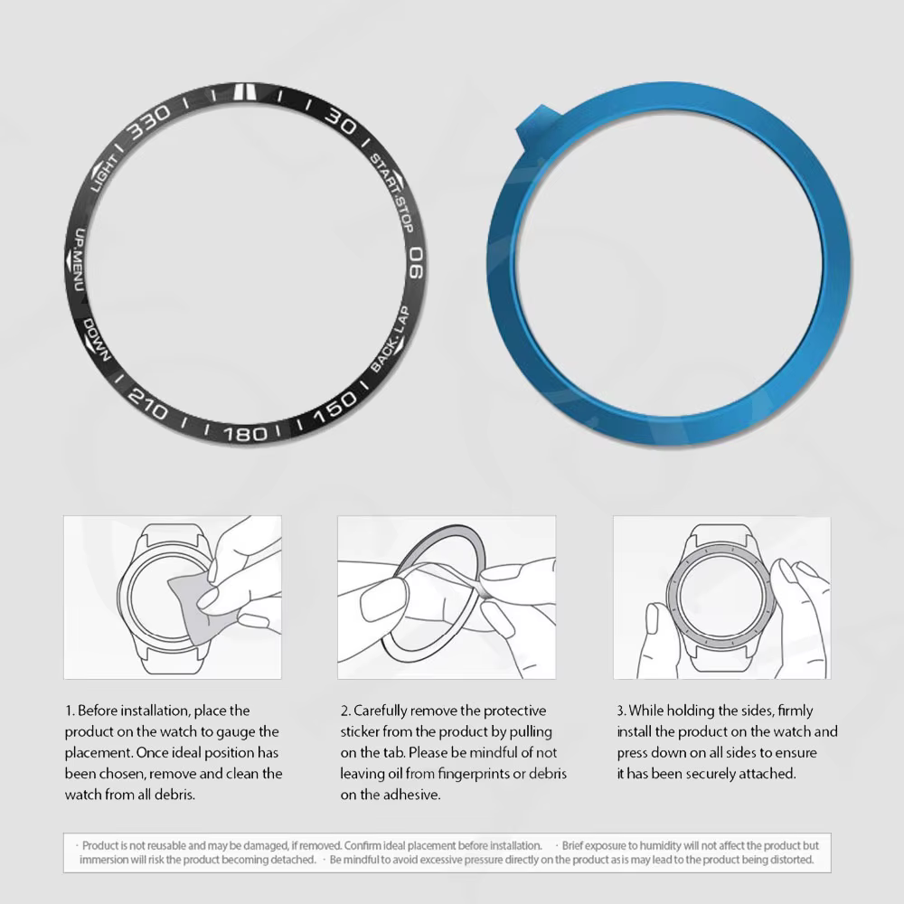 Lunette pour Garmin Fenix 7 7X 6 6X Pro 5 5X Plus