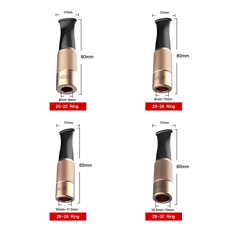 Embout pour cigareillo, accessoire pour cigares miniatures de calibre 20 à 32, porte-cigareillo, bande pour cigare Cohiba