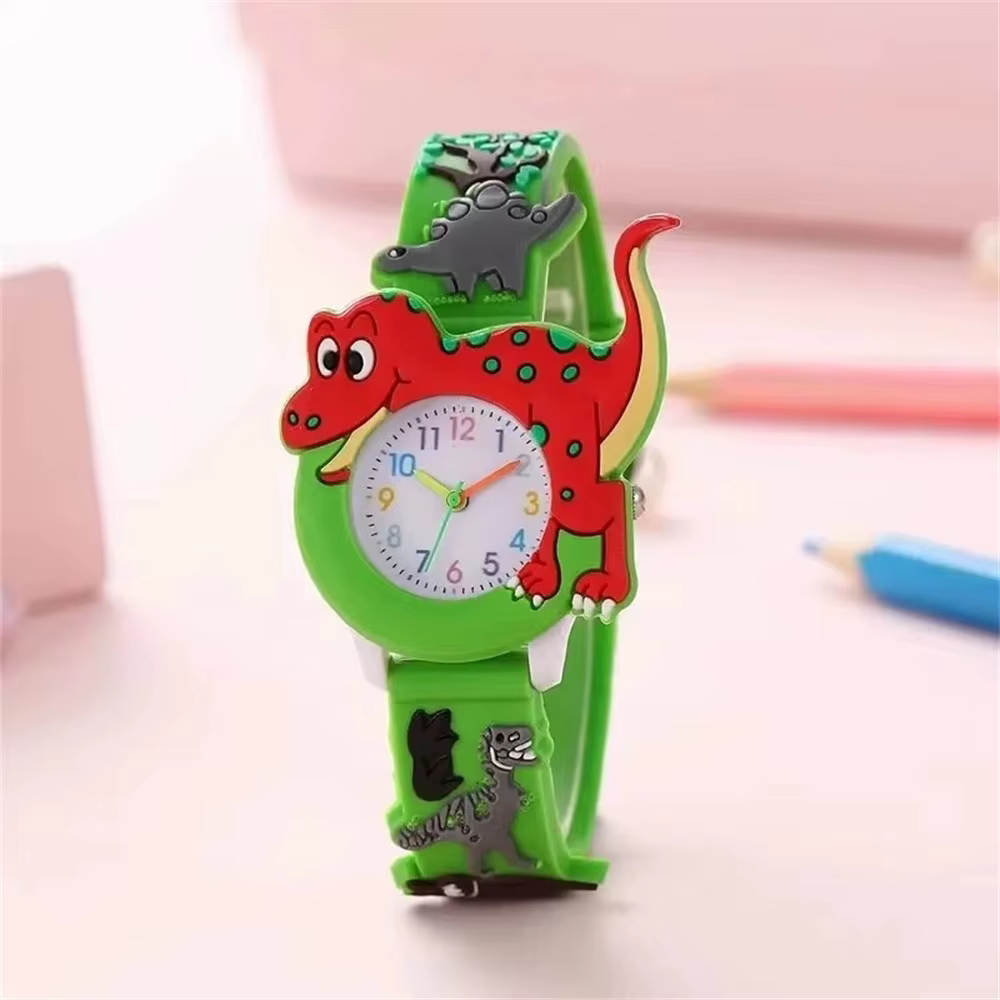 Montre à quartz en silicone pour enfants