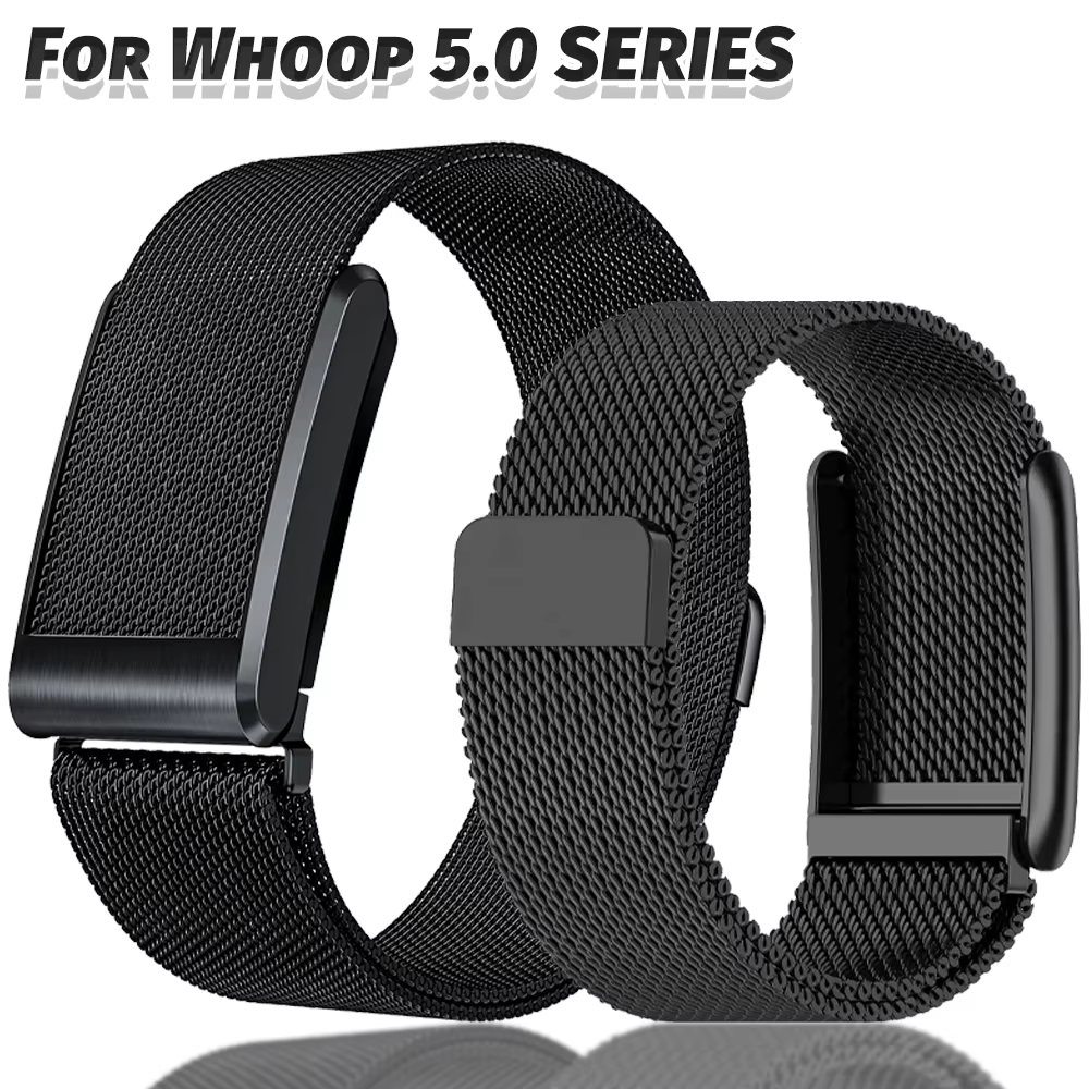 Bracelet en métal milanais en acier inoxydable pour montres Whoop 5.0 MG