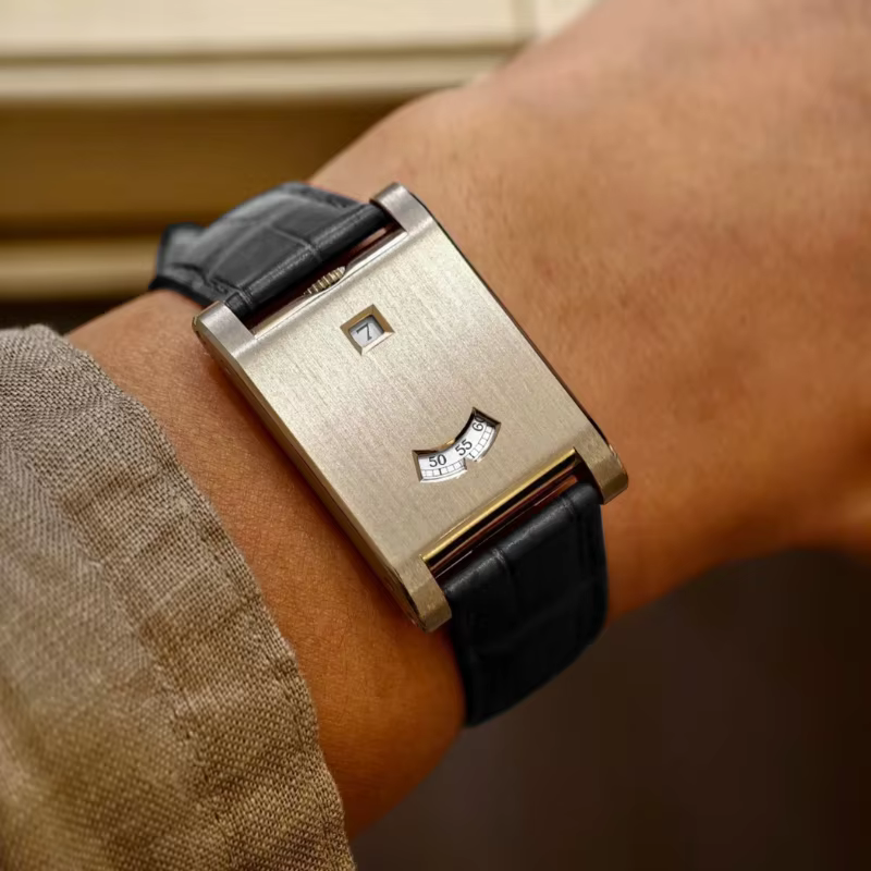Montre à Quartz carrée avec mouvement japonais
