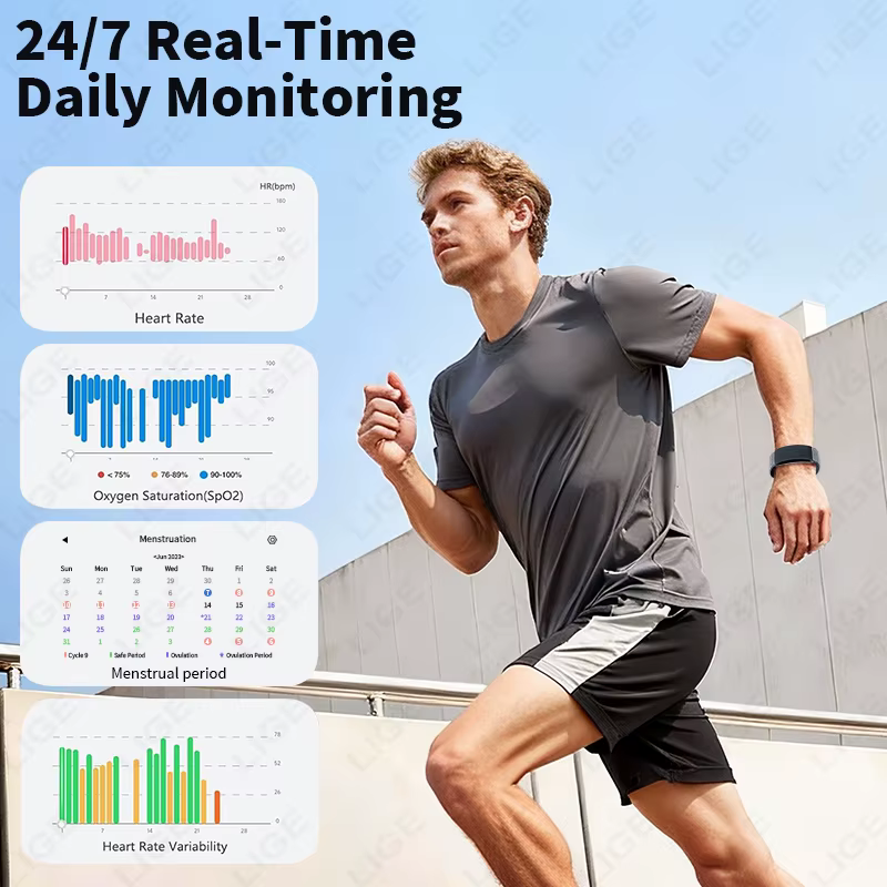 ECG montre intelligente hommes fréquence cardiaque pression artérielle Bracelet de santé bracelets intelligents bande de sport Fitness Tracker femmes Smartwatch 2026