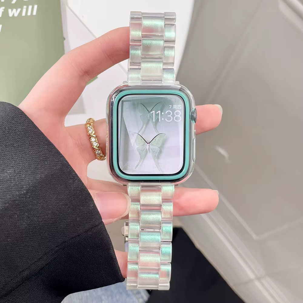 Bracelet transparent pour Apple Watch
