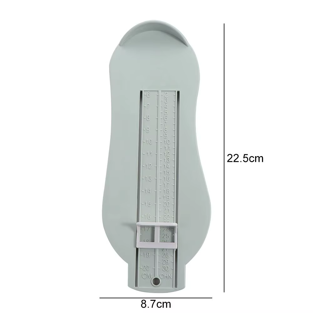 Accessoire pratique outil de soin des pieds gamme réglable mesures outil pied mesure jauge chaussures taille mesure enfants pieds règle
