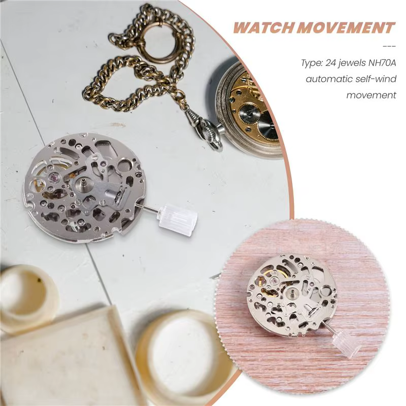 Mouvement de montre automatique AFOURT-Japan NH70/NH70A