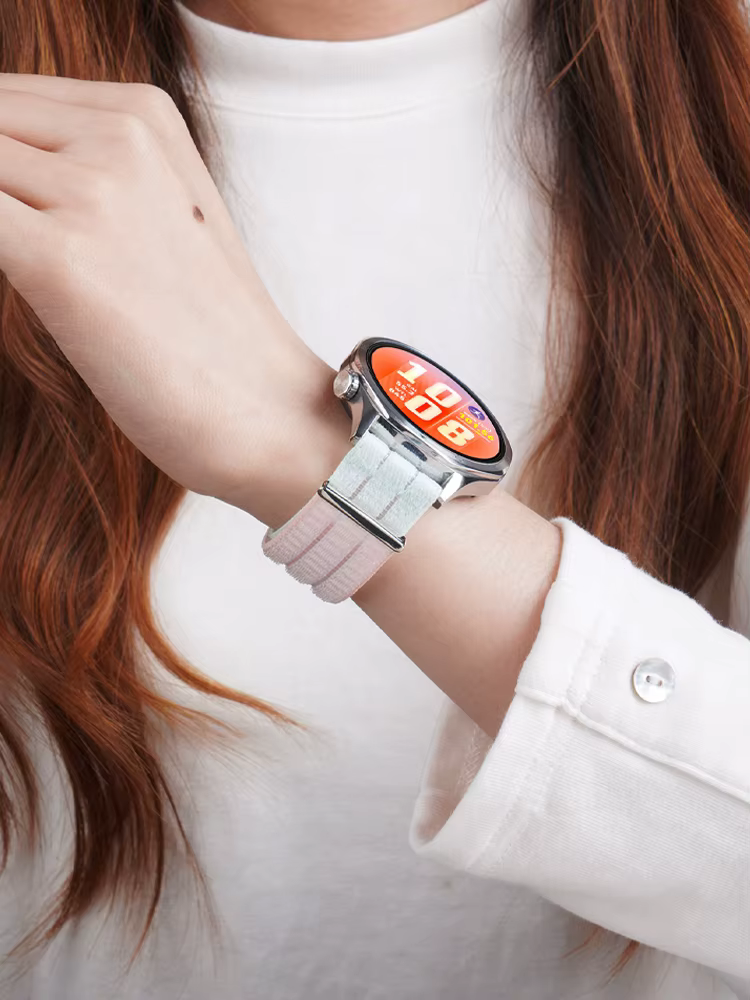 Bracelet de remplacement en Nylon respirant pour montre connectée HUAWEI GT Runner 2