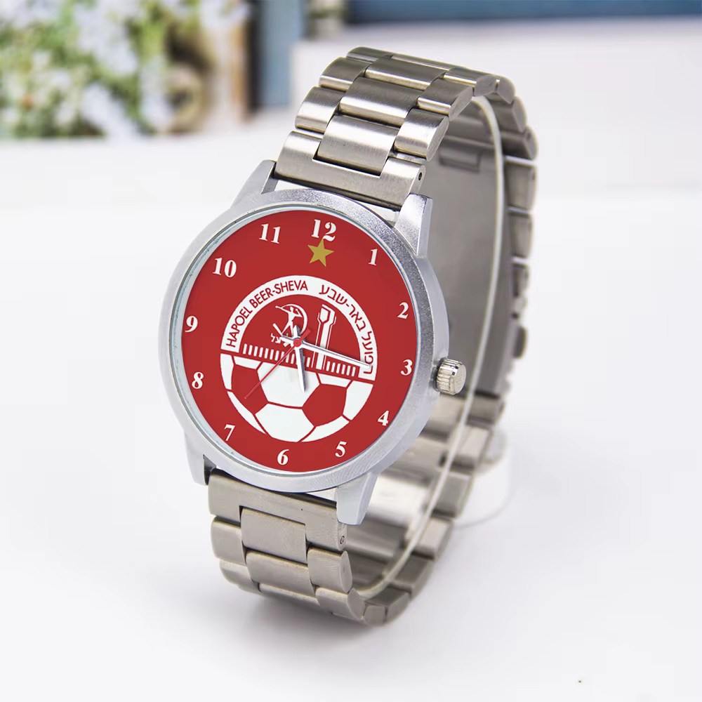 HAPOEL BEER-SHEVA montre Vintage pour homme or Rose