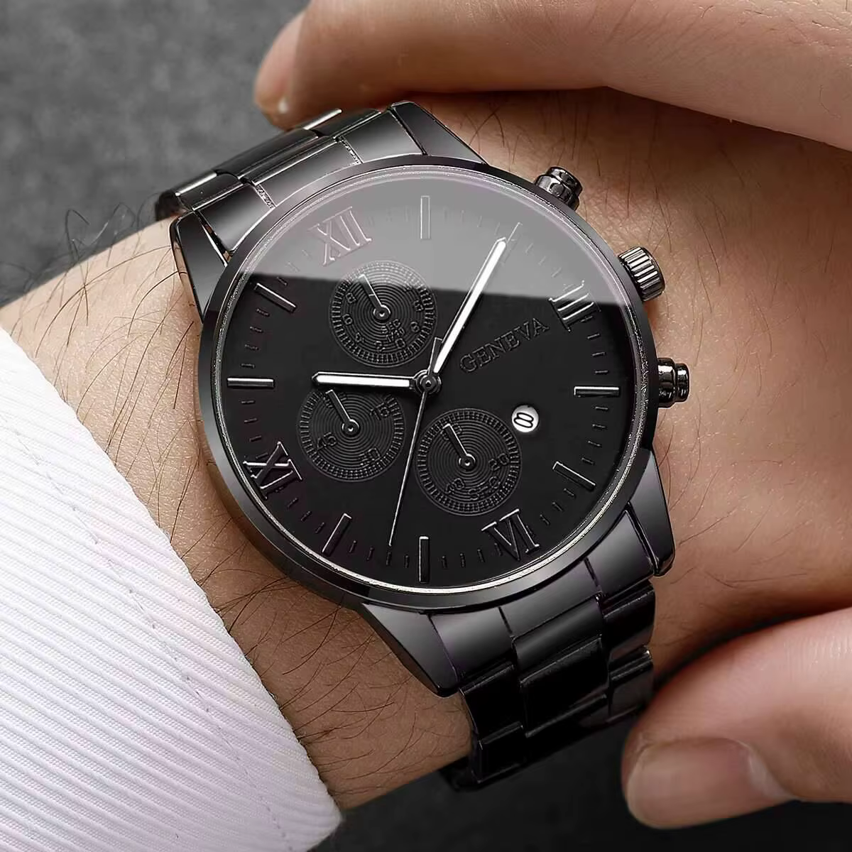 Montres d'affaires de luxe pour hommes