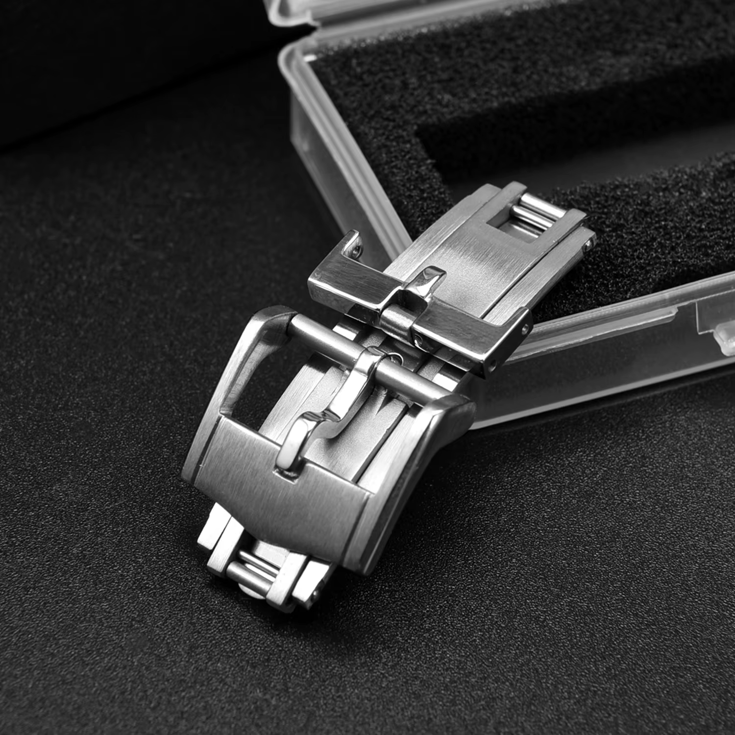 Bracelet de montre STAPELP 16mm 18mm avec boucle déployante à ressort