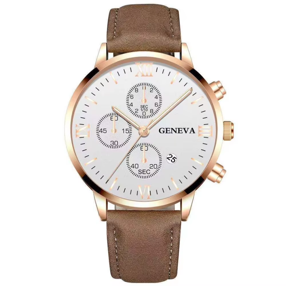 Montre-bracelet pour homme Fashion Geneva