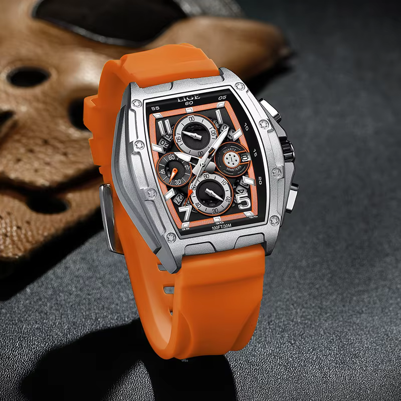 Montre de luxe pour homme LIGE Sports