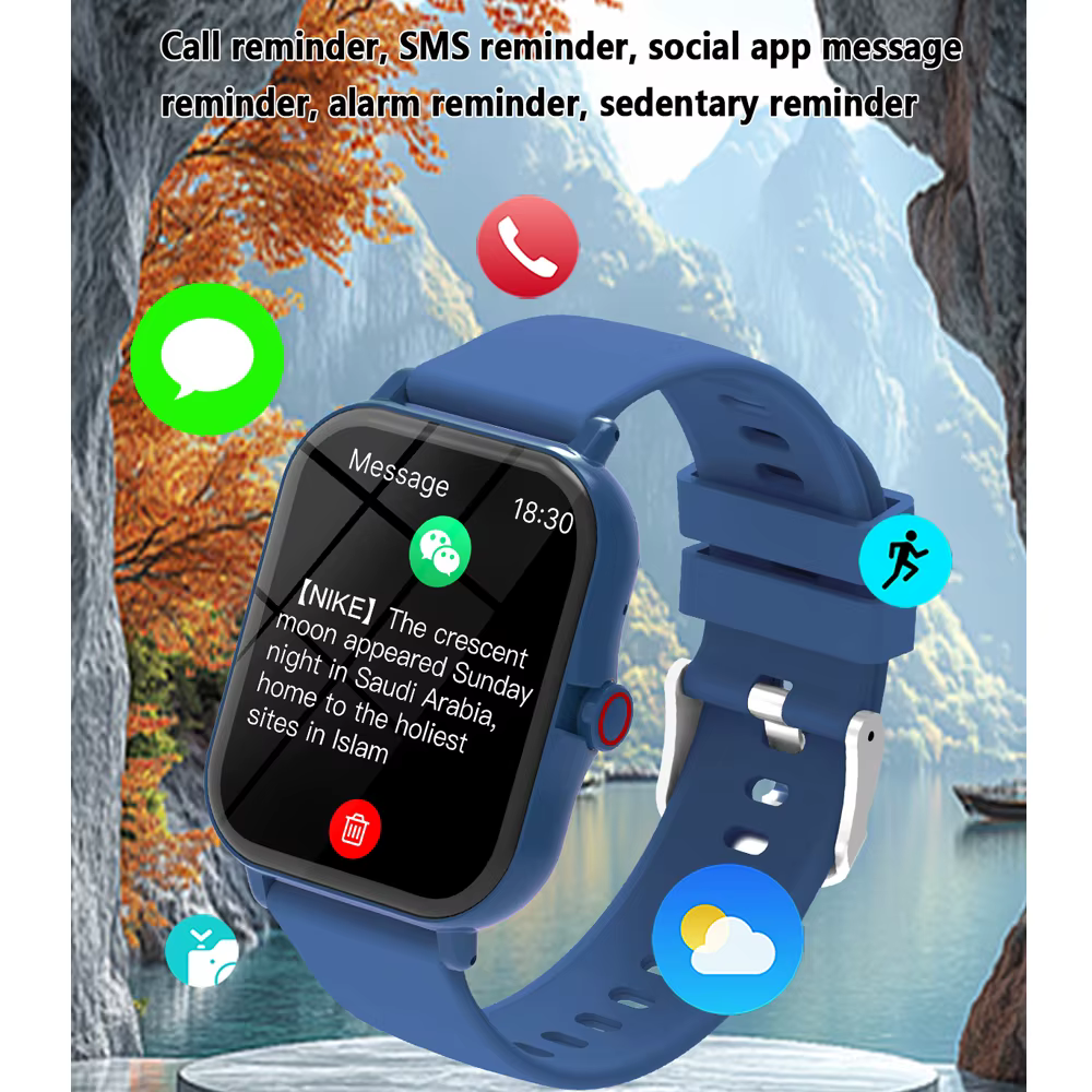 Montre connectée avec écran HD de 1.83 pouces