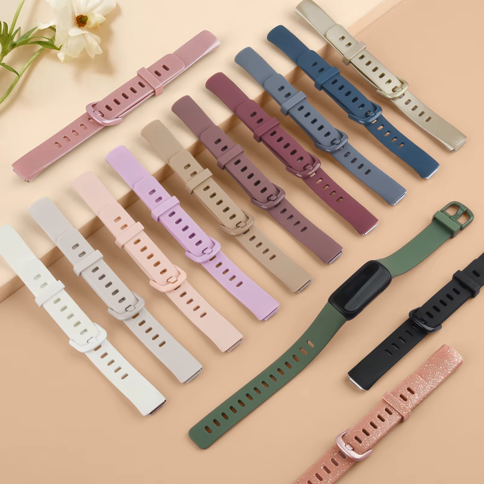 Bracelet de montre en Silicone pour Fitbit Inspire 3 bandes