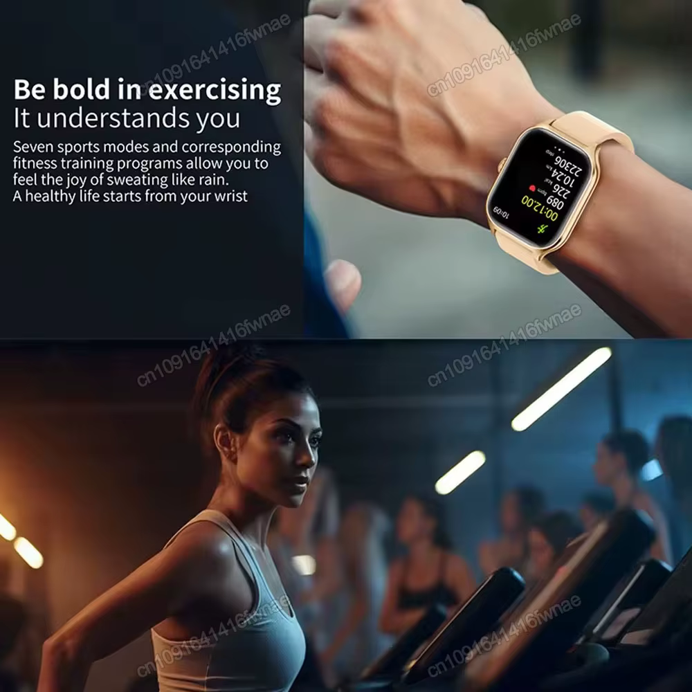 Montre connectée sport pour femmes et hommes