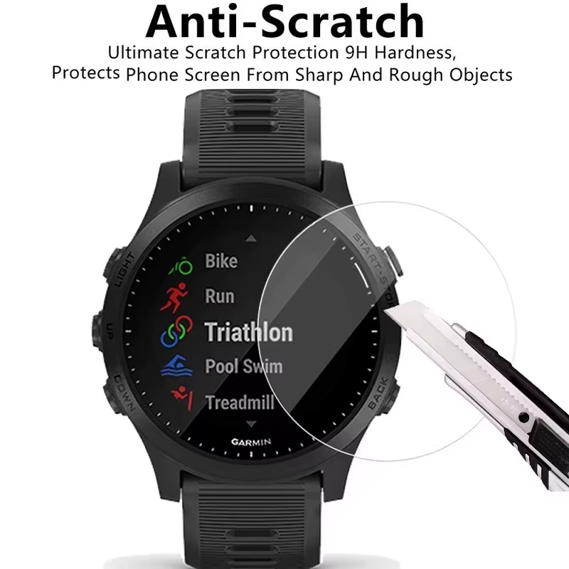 Verre trempé pour Garmin Forerunner 245 935 945 45
