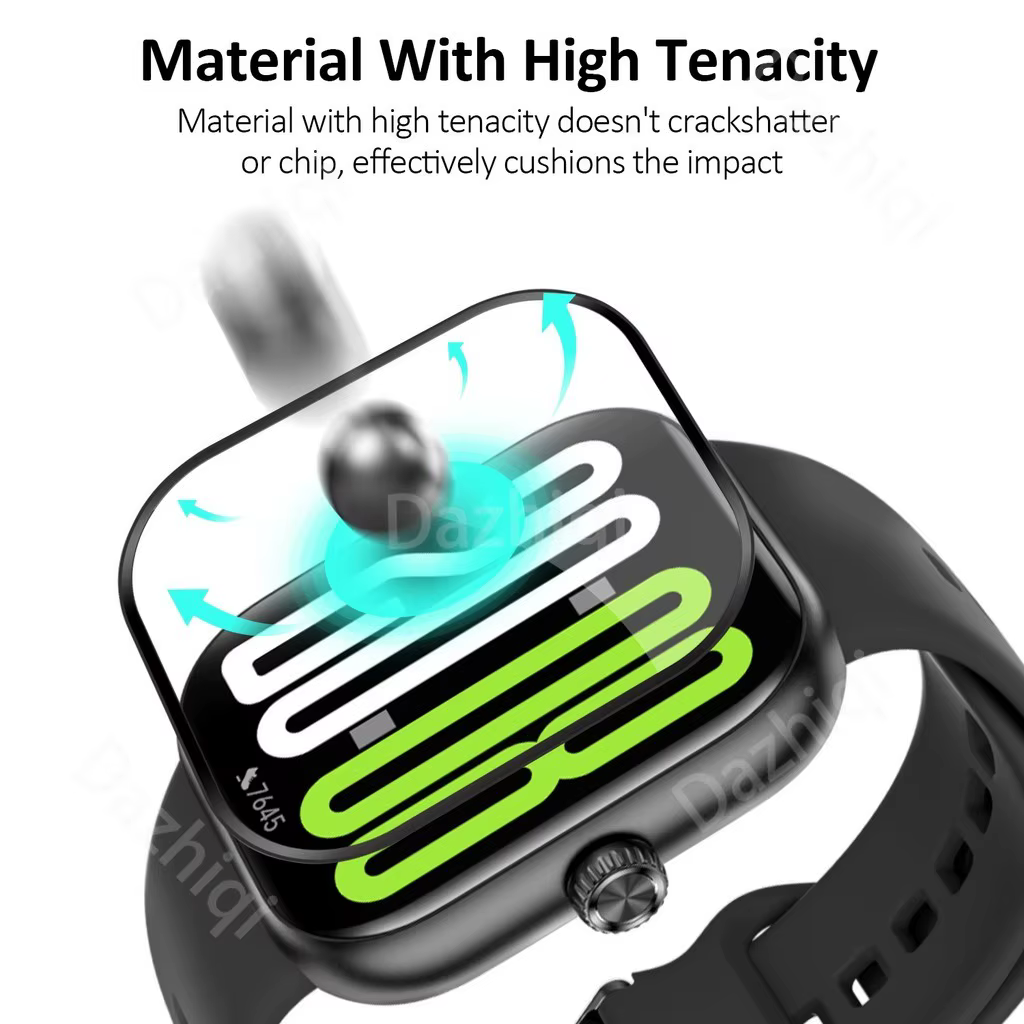 Film de protection incurvé 3D à couverture complète pour Honor Watch 5/X5/X5i/5 Pro/5 Ultra