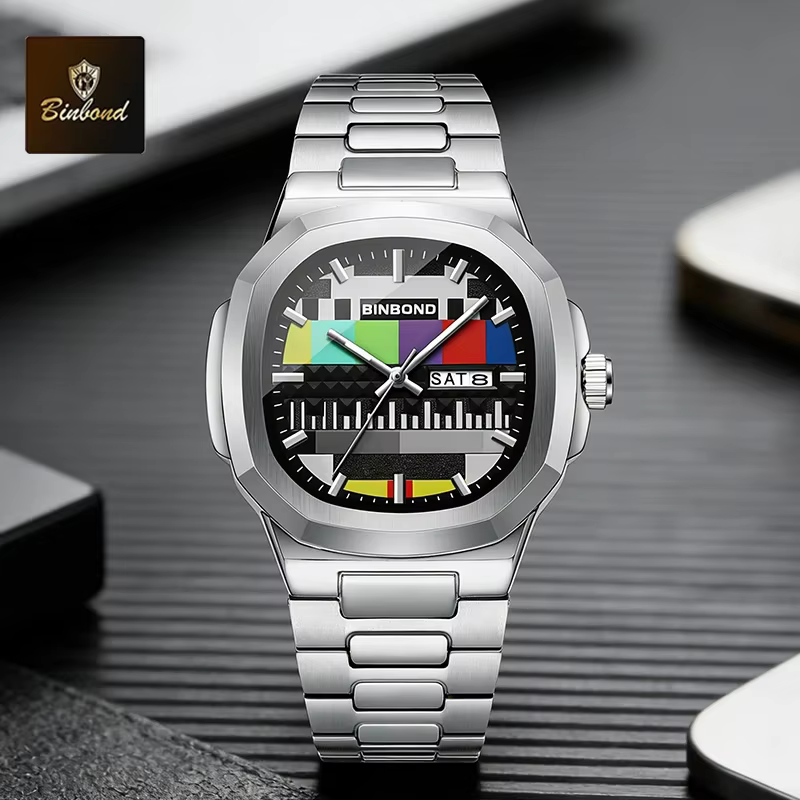 Montre homme BINBOND Fashion