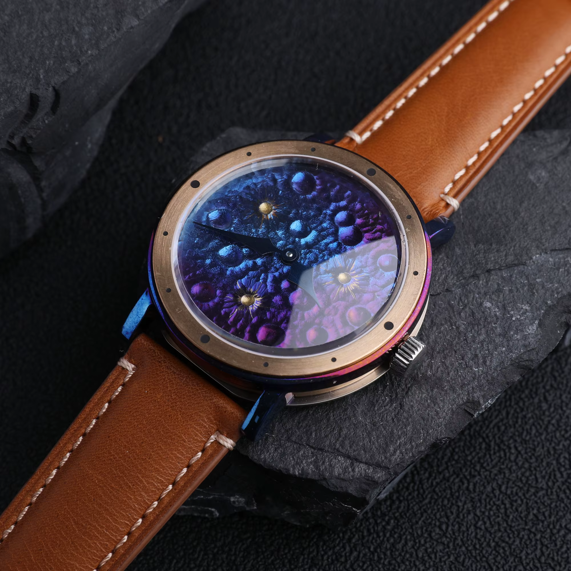 Montre avec boîtier en Bronze de 45mm