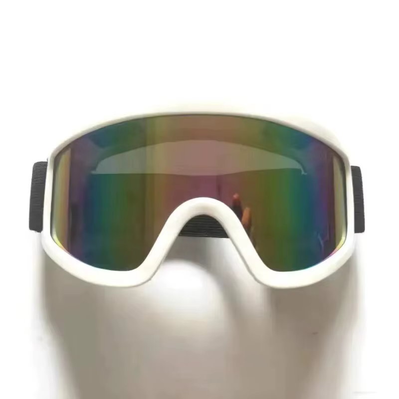 Lunettes de protection pour casque de moto, lunettes de sport de plein air, coupe-vent et anti-poussière, lunettes de ski, lunettes de motocross, anti-émeute, 506