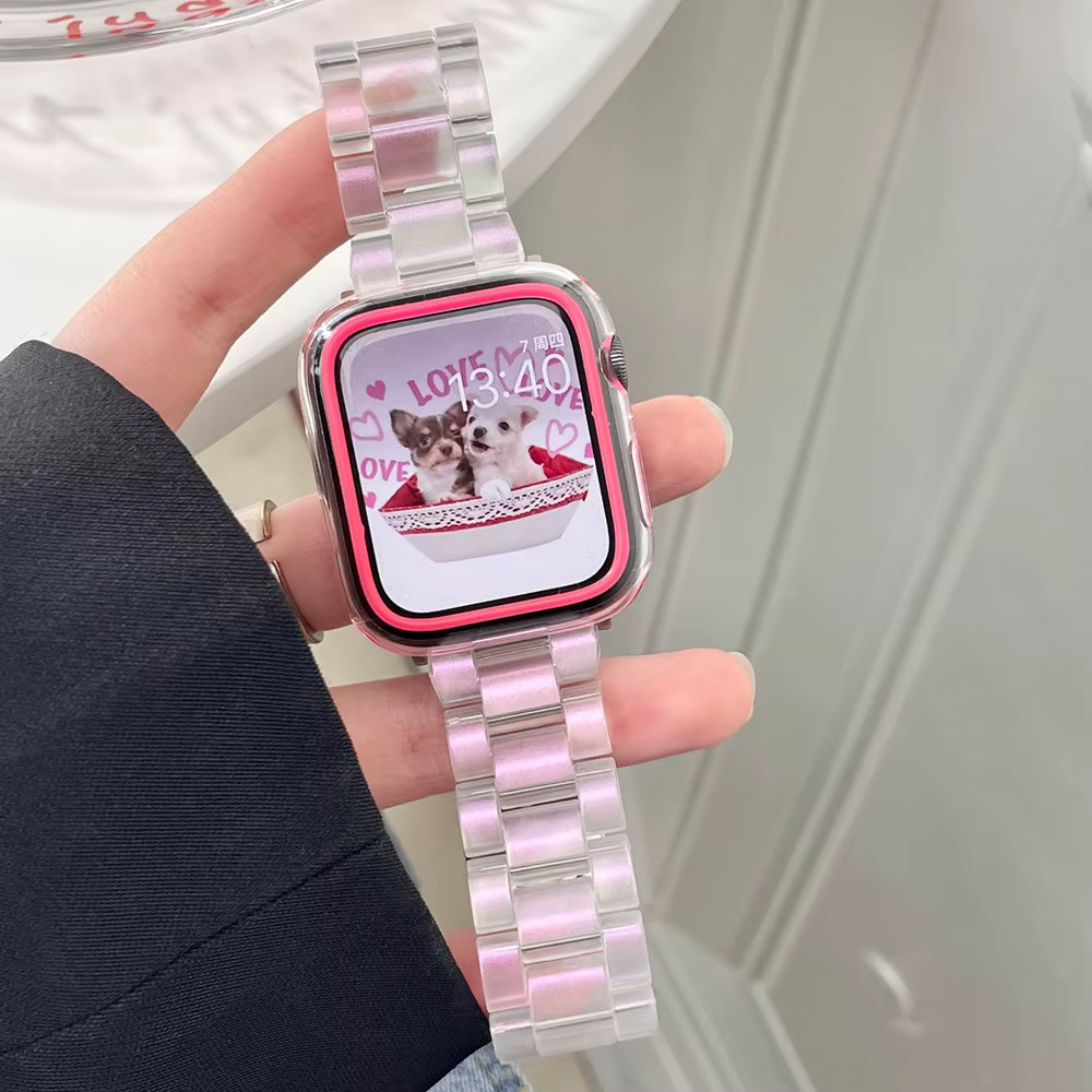 Bracelet transparent pour Apple Watch