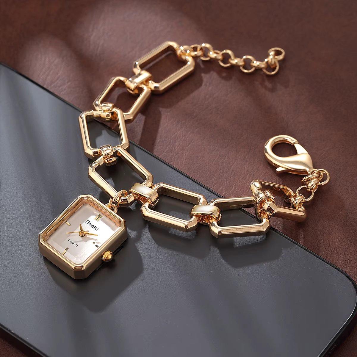 Montre-bracelet de luxe simple et décontractée