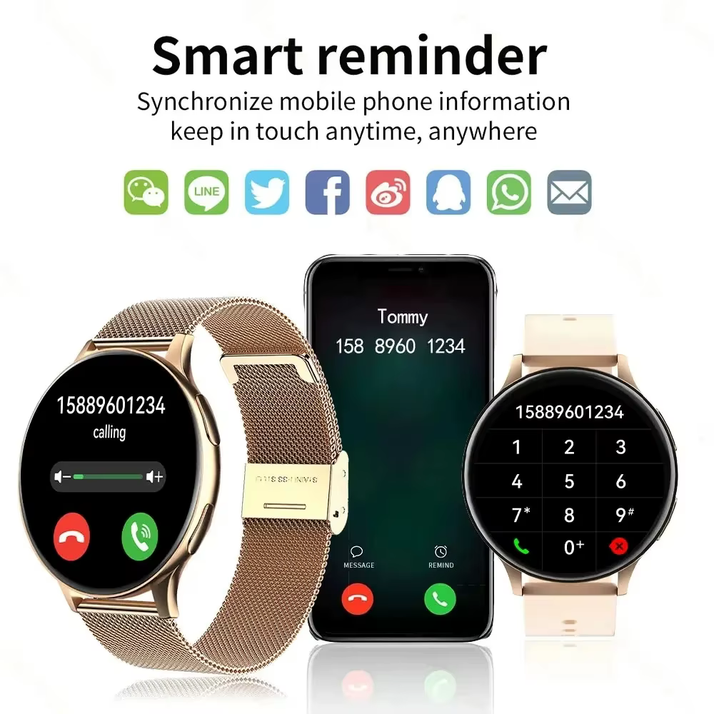 Montre connectée pour hommes et femmes
