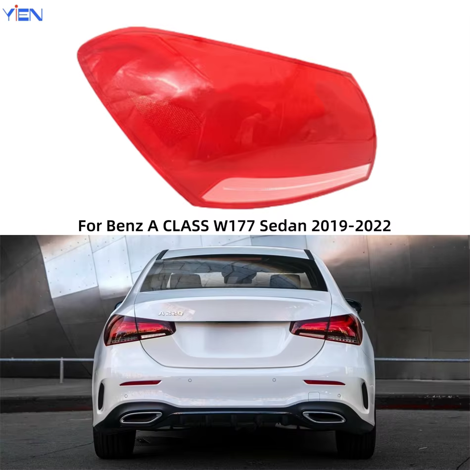 Accessoires de voiture pour Mercedes Benz Classe A W177 Berline 2019 2020 2021 2022, coque de feux arrière, boîtier de phare.