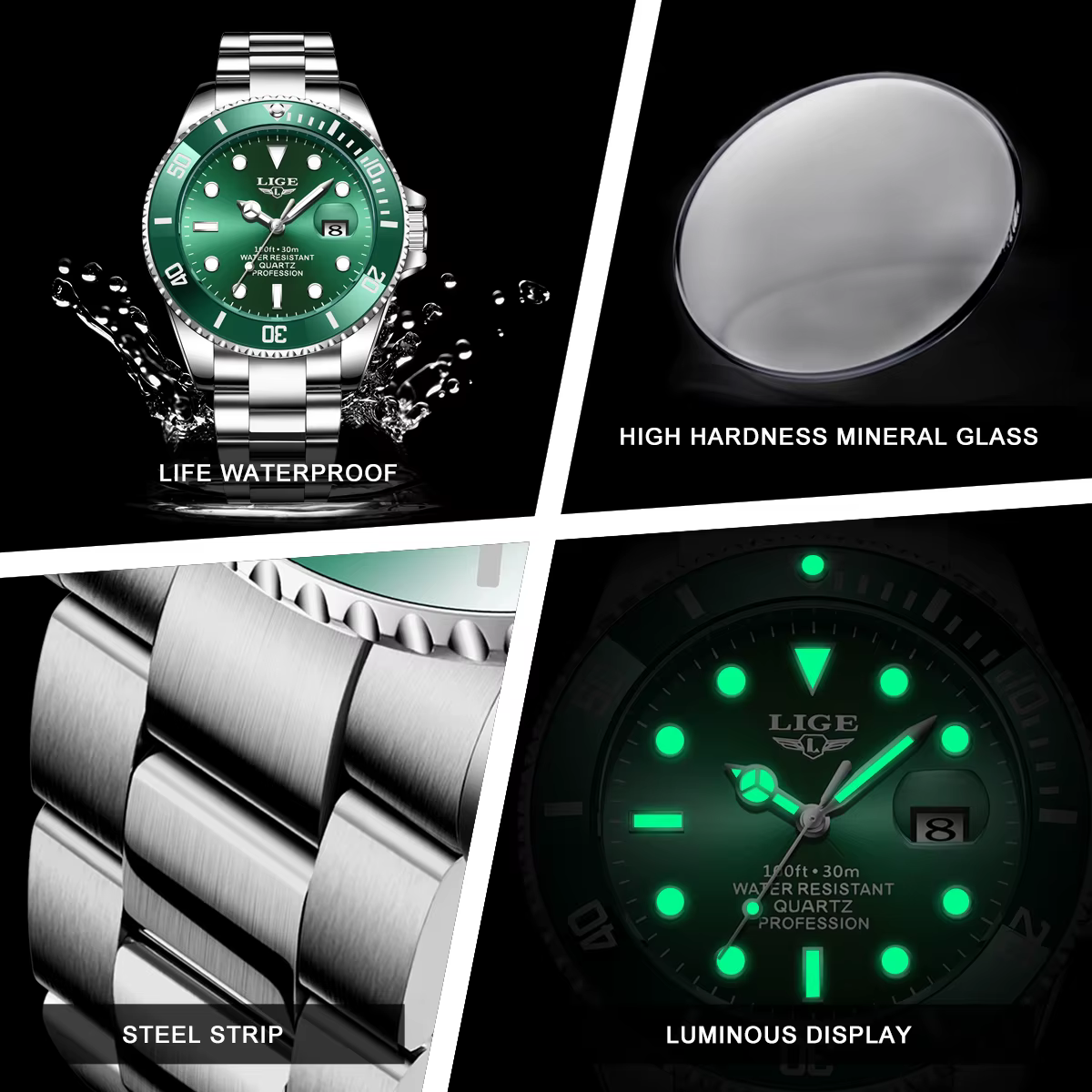 Montre LIGE, marque haut de gamme