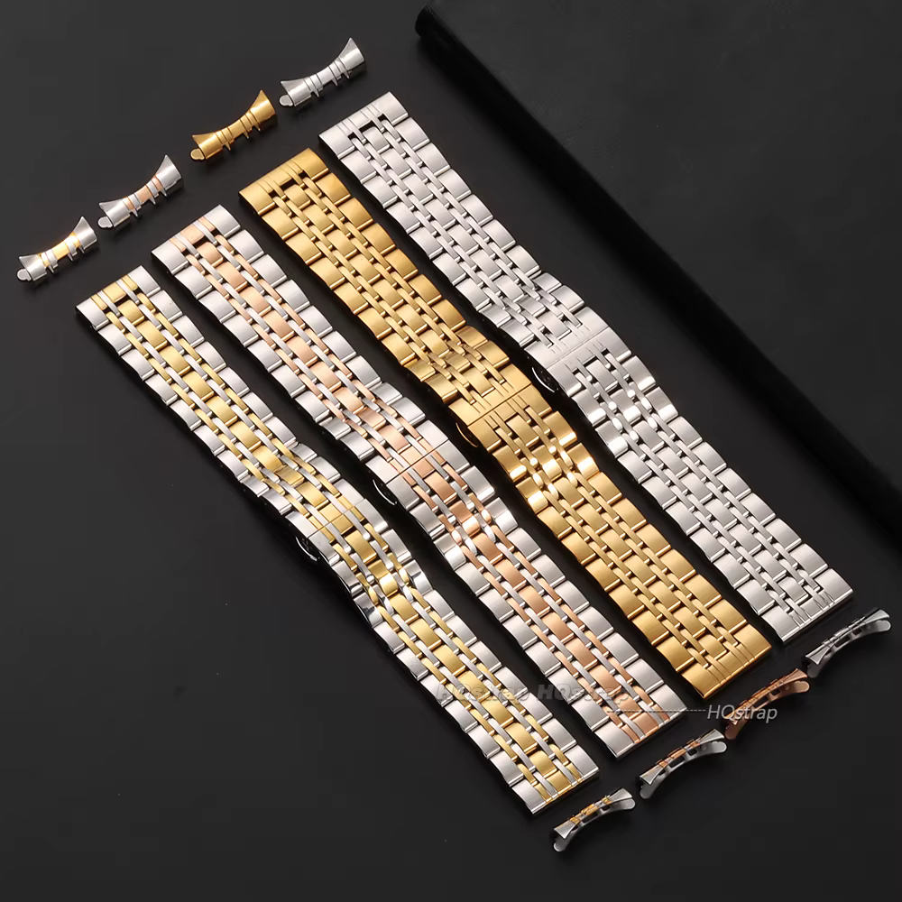 Bracelet en acier inoxydable solide 18mm 20mm 22mm