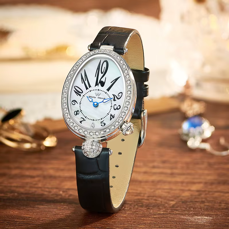 Montre WM pour femme, montre à quartz
