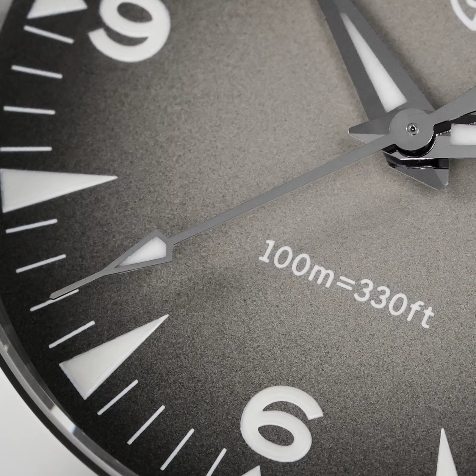 Watchdives WD0006 nouveau japon VH31 montres à Quartz gris 100M étanche saphir miroir lumineux 316L acier 38mm