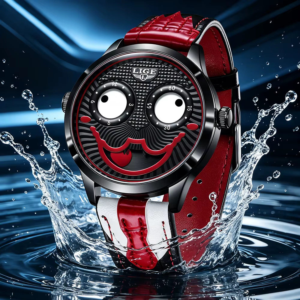 Montre LIGE Cool Joker pour homme