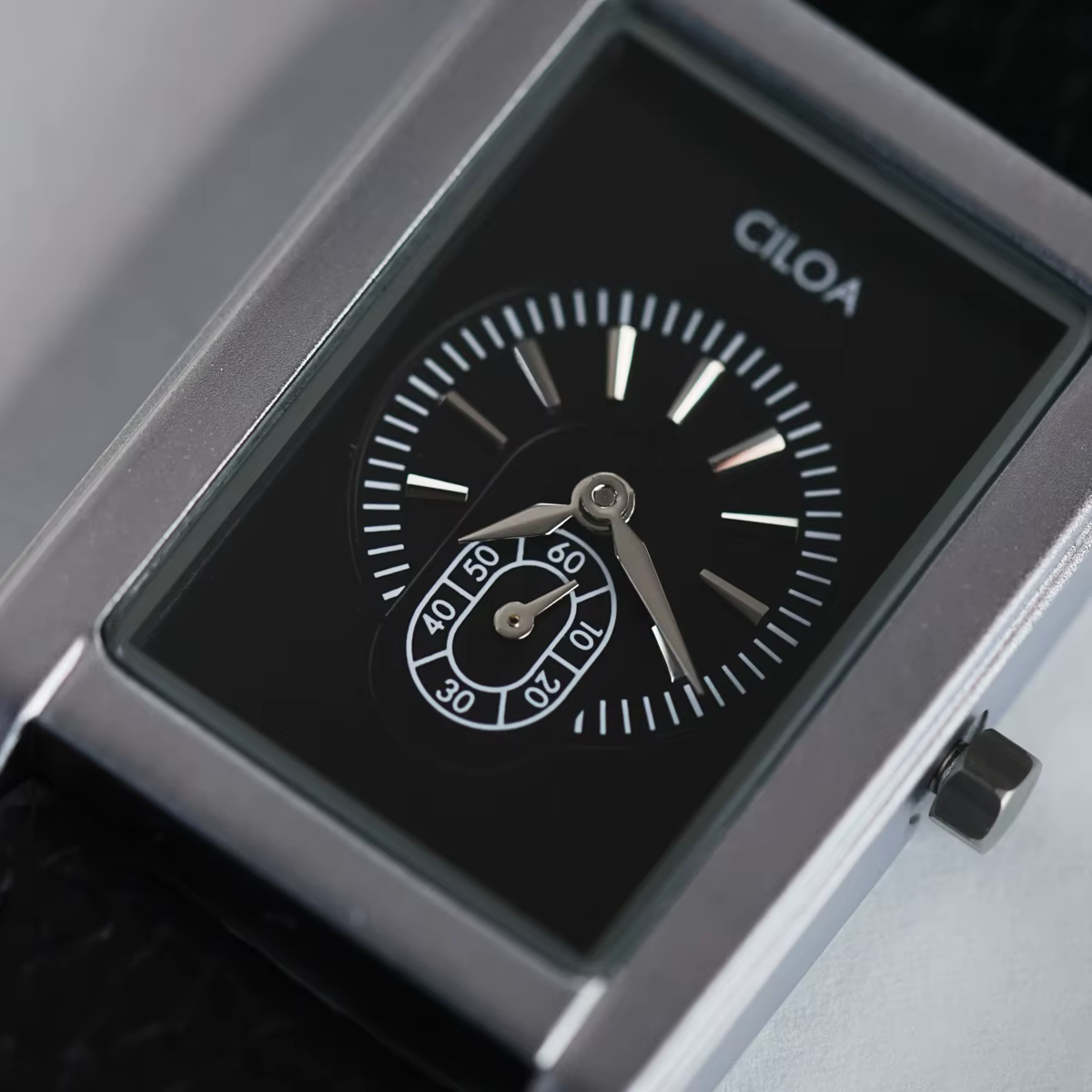 CILOAtank carré haute qualité montre hommes marque véritable cadeau rétro affaires hommes 2025 nouvelle étanche lumière luxe montre pour hommes